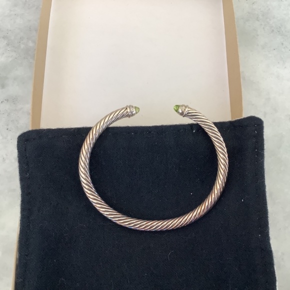 DAVID YURMAN bracelet, Peridot & Diamonds - Picture 2 of 6